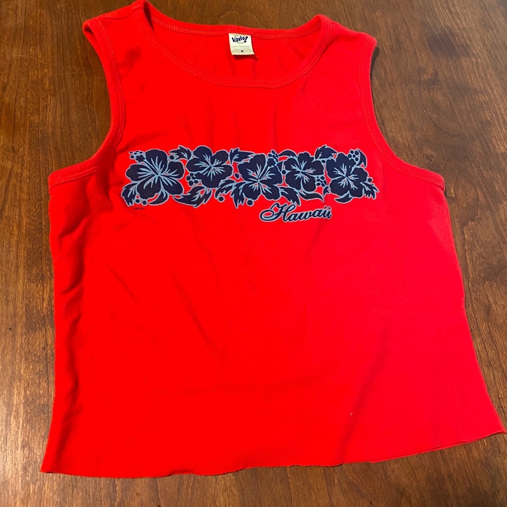 Vintage Hawaii Crop Top